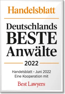 Handelsblatt Beste Anwälte Logo